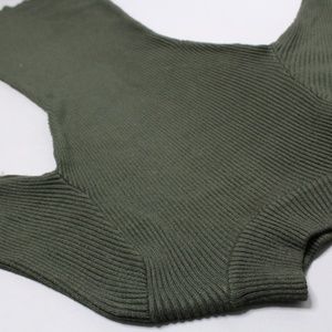 Stretchy Ribbed Dress